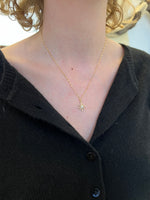 Guiding Star Gold and Diamond Pendant Necklace