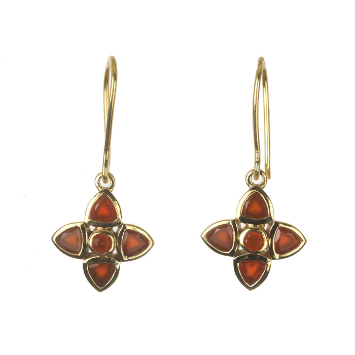 Magnolia Earring - (10 Gemstone Options)