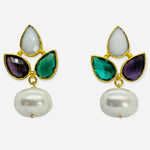 Maya Earring - (9 Gemstone Options)