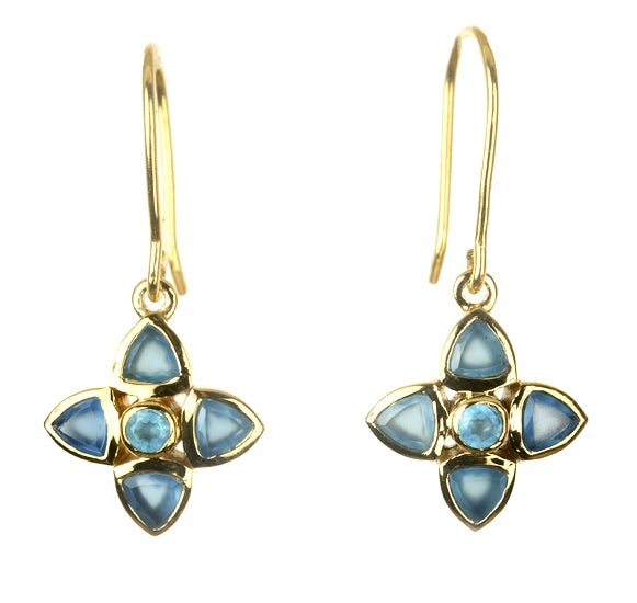 Magnolia Earring - 10 Gemstone Options