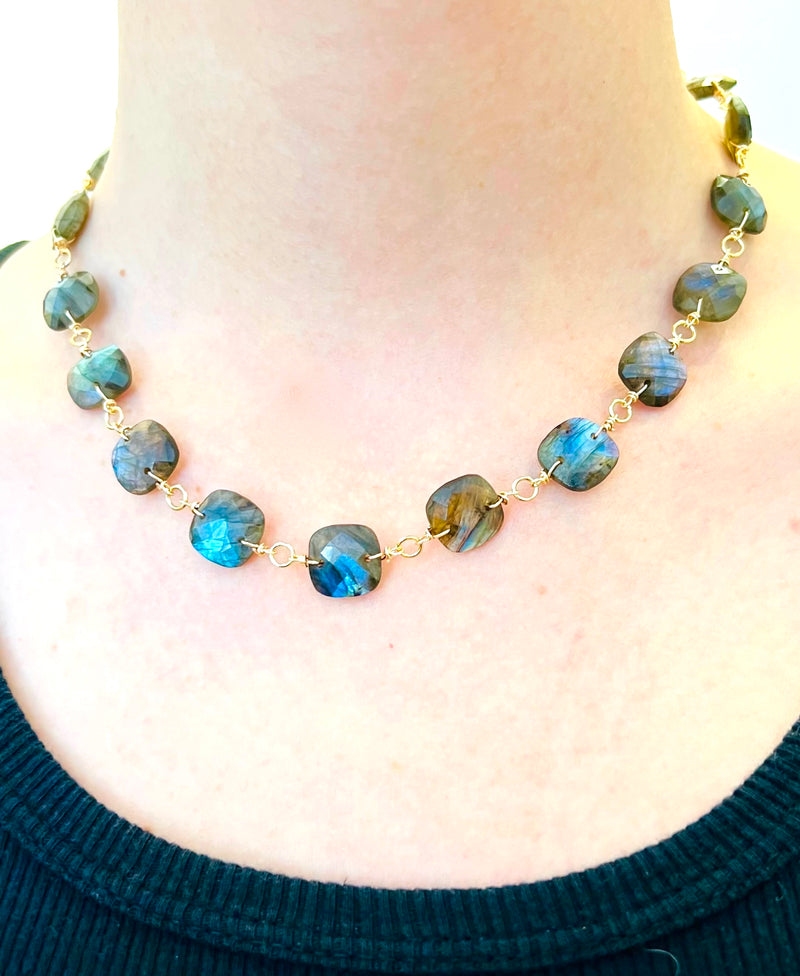 Lana Labradorite Necklace