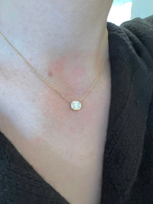 Gatsby Diamond Pendant Necklace