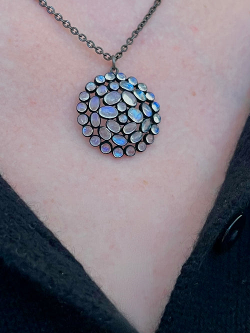 Moon Glow Pendant Necklace