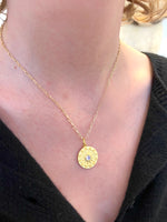 Le Soleil Pendant Necklace - 2 Gemstone Options