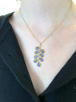 Leah Labradorite Pendant Necklace