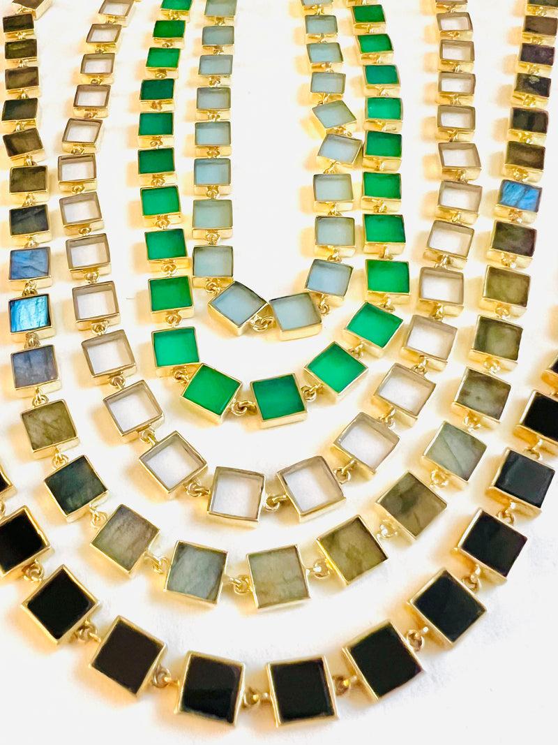 Remi Gemstone Bracelet (6 Gemstone Options)