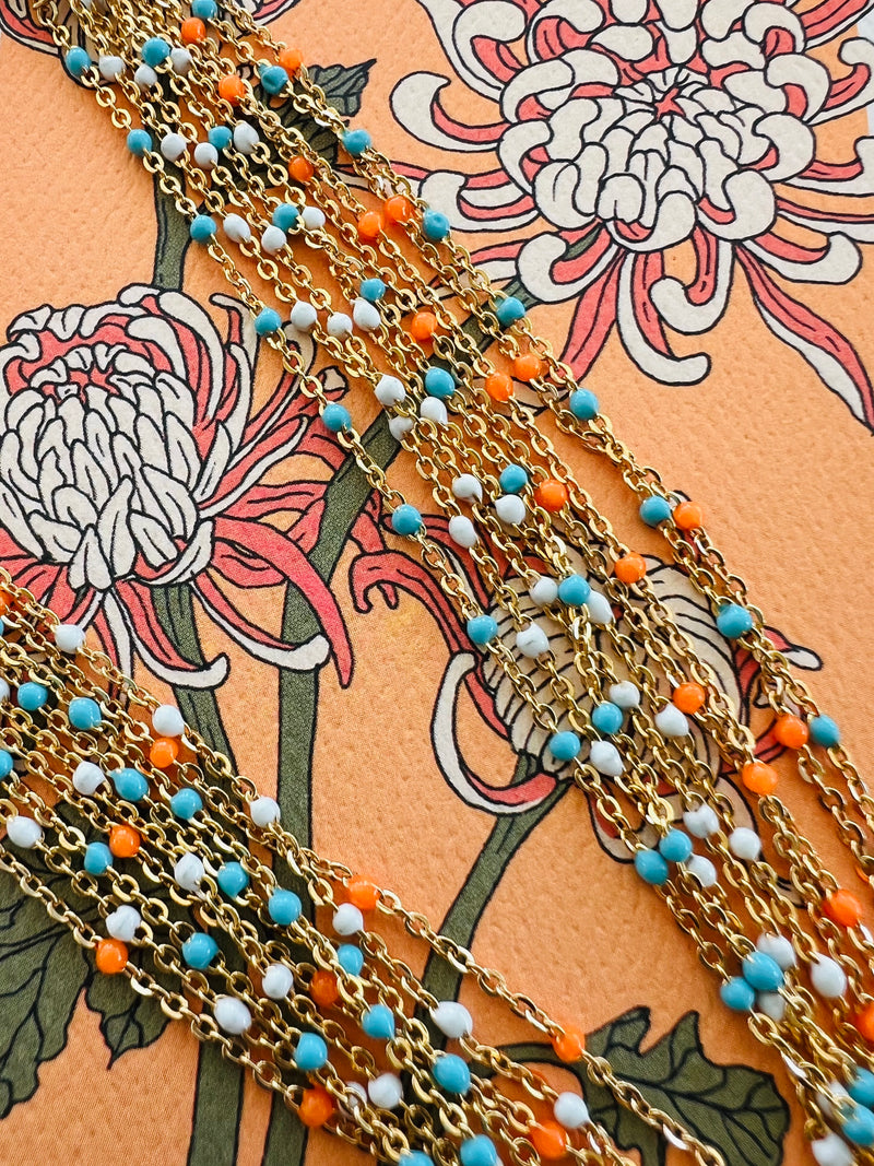 Daphne Gold Fill Necklace - 9 Color Options