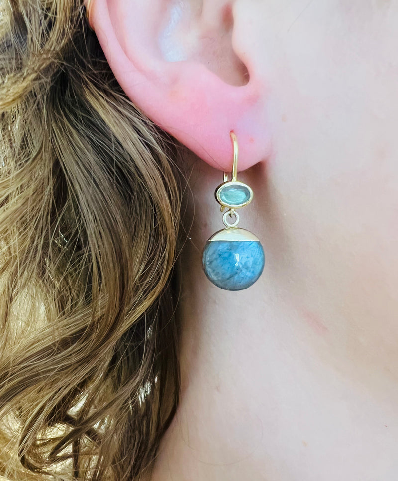 Lavinia Labradorite Earrings