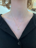 Guiding Star Gold and Diamond Pendant Necklace