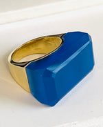 Conrad Statement Ring - 6 Gemstone Options
