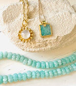 Cari Pendant Necklace - 2 Gemstone Options