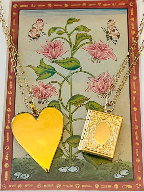 Storybook  Locket Pendant Necklace