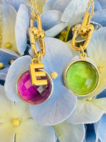 Mother's Day Custom Birthstone Pendant Necklace