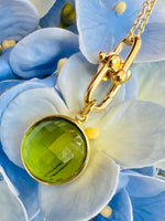 Mother's Day Custom Birthstone Pendant Necklace
