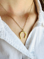 Horseshoe Pendant Necklace