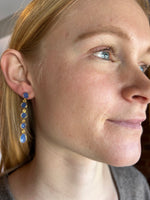 Isla Gemstone Earring - 5 Stone Options