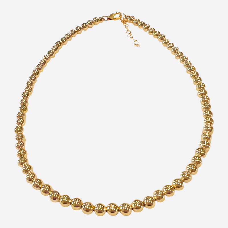 Gold Fill Ball Necklace