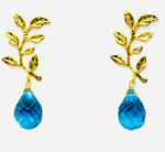 Ileana Earring - (4 Gemstone Options)