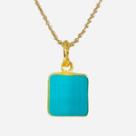 Lillian Gold Fill Necklace (6 Gemstone Options)