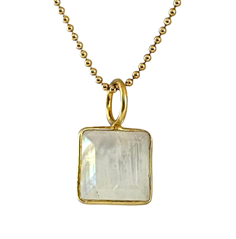 Lillian Gold Fill Necklace (6 Gemstone Options)