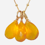 Tacoma Pendant Necklace - 6 Gemstone Options