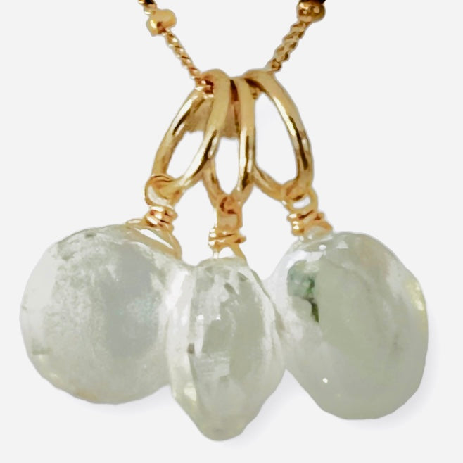 Tacoma Pendant Necklace - 6 Gemstone Options
