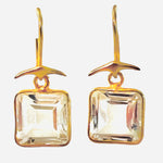 Fin Earring - 5 Gemstone Options