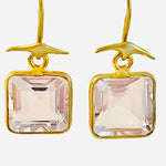 Fin Earring - 5 Gemstone Options