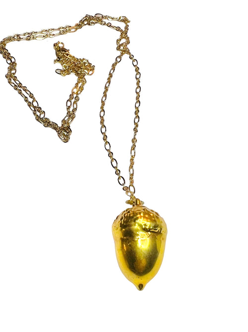 Acorn Pendant Necklace