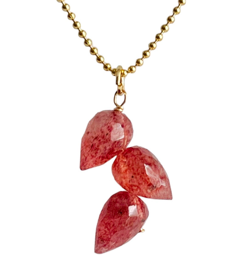 Palmer Pendant Necklace (6 Gemstone Options)