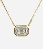 Gatsby Diamond Pendant Necklace