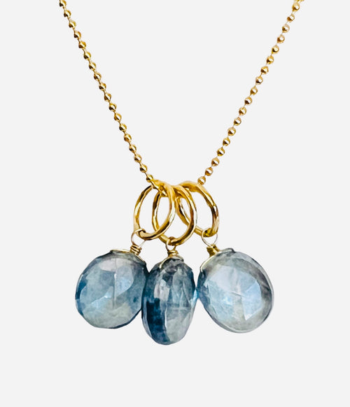 Tacoma Pendant Necklace (8 Gemstone Options)