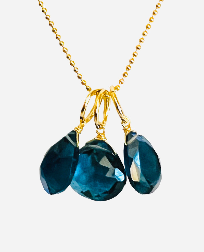 Tacoma Pendant Necklace (8 Gemstone Options)