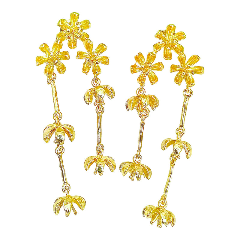 Hamdi Gold Statement Earring