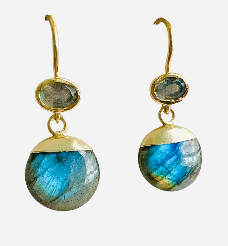 Lavinia Labradorite Earrings
