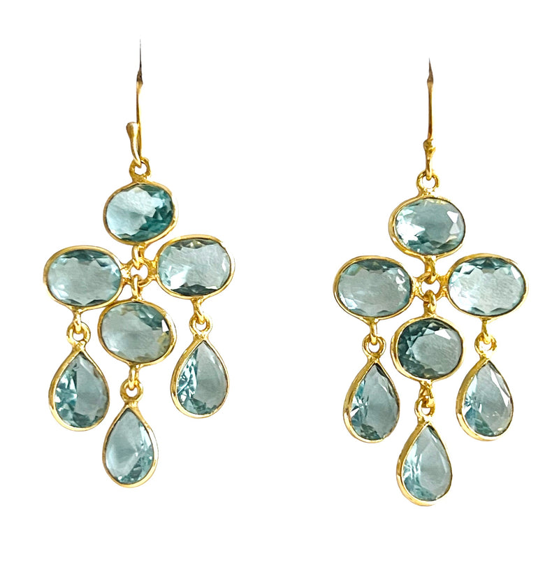 Naomi Earring - 9 Gem Options