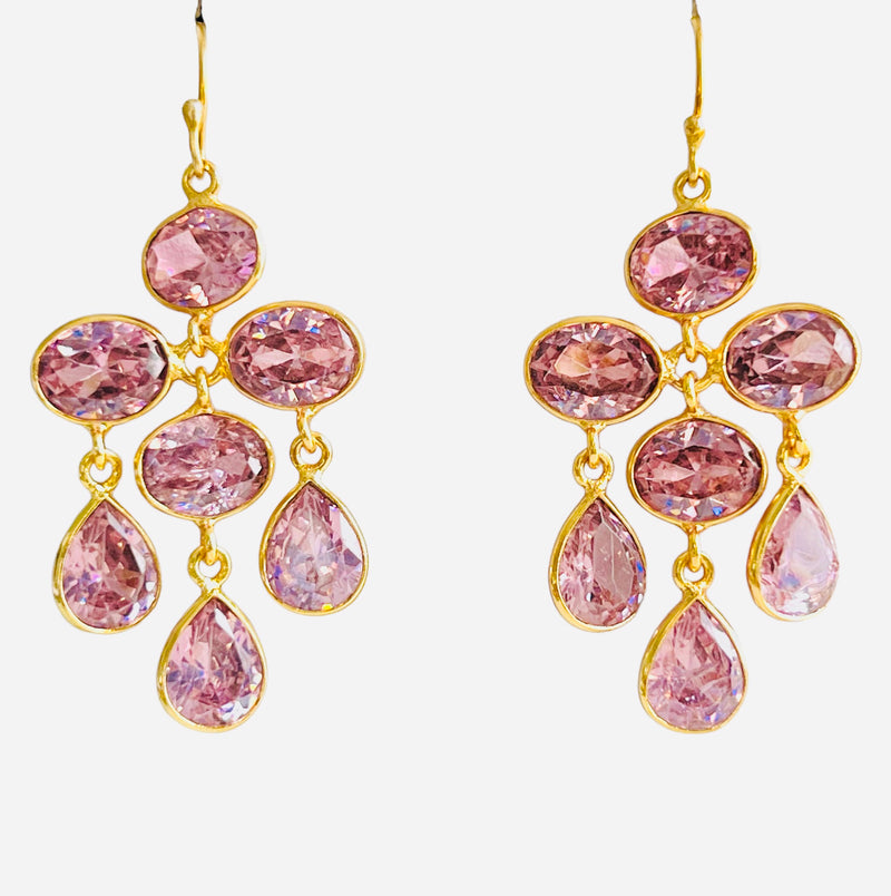 Naomi Earring - 9 Gem Options