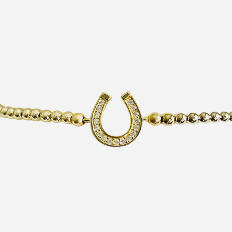 Gold Fill Horseshoe Bracelet