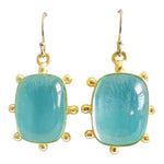 Grayson Gemstone Earring - 5 Gemstone Options