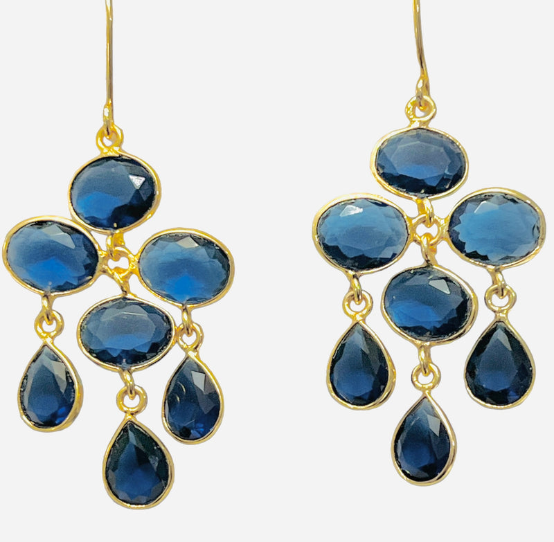 Naomi Earring - 9 Gem Options