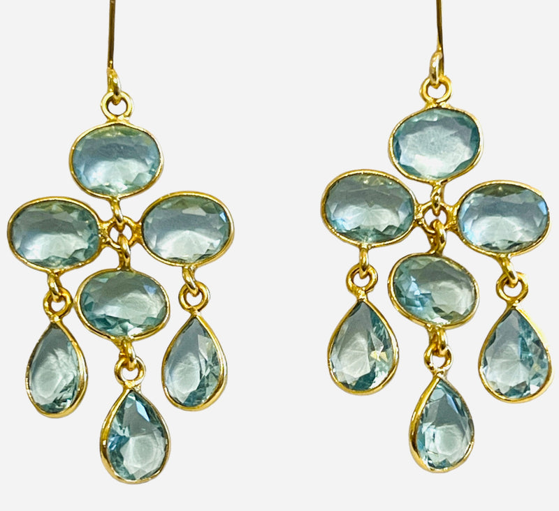 Naomi Earring - 9 Gem Options