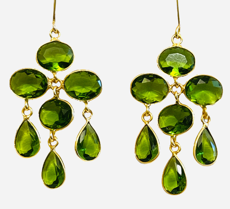 Naomi Earring - 9 Gem Options