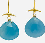 Mermaid (Fish Tail) Earring - (8 Gemstone Options)