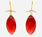Mermaid (Fish Tail) Earring - (8 Gemstone Options)