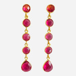 Isla Gemstone Earring - 5 Stone Options