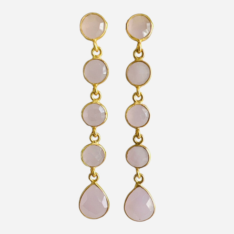Isla Gemstone Earring - 5 Stone Options