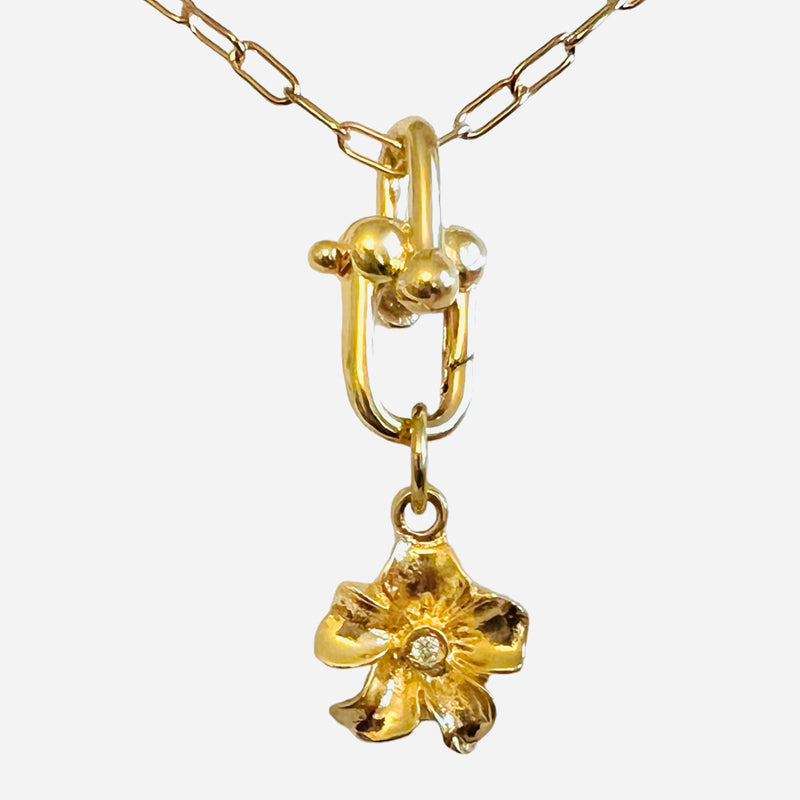 Goldilocks Connector Pendant Necklace