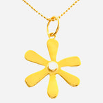 Fleur Pendant Necklace - 2 Gemstone Options