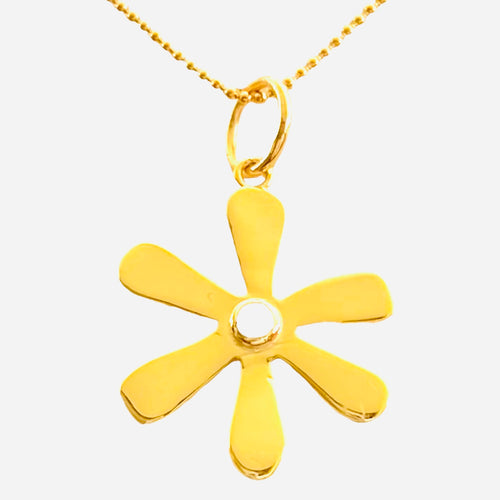 Fleur Pendant Necklace - 2 Gemstone Options