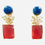Alden Earring - 12 Gemstone Options